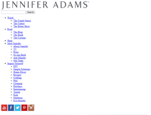 Tablet Screenshot of jenadams.com